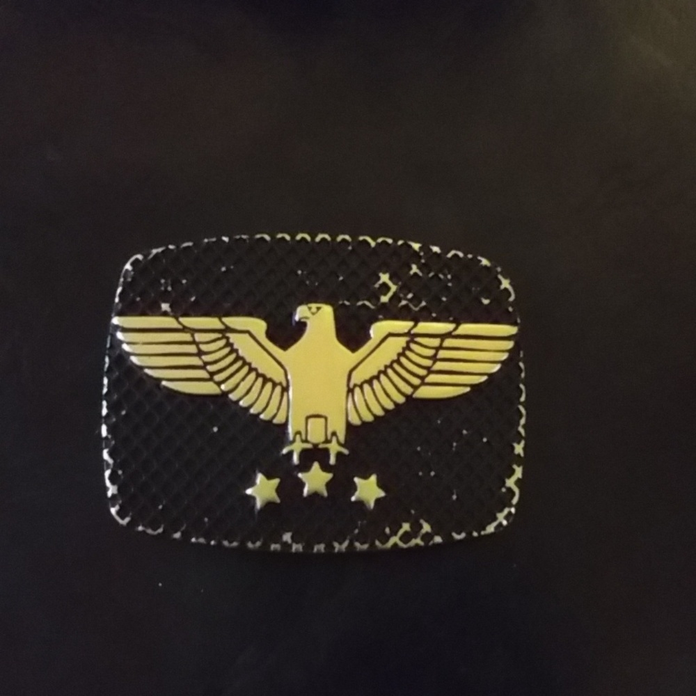 Eagle belt buckle punk rock